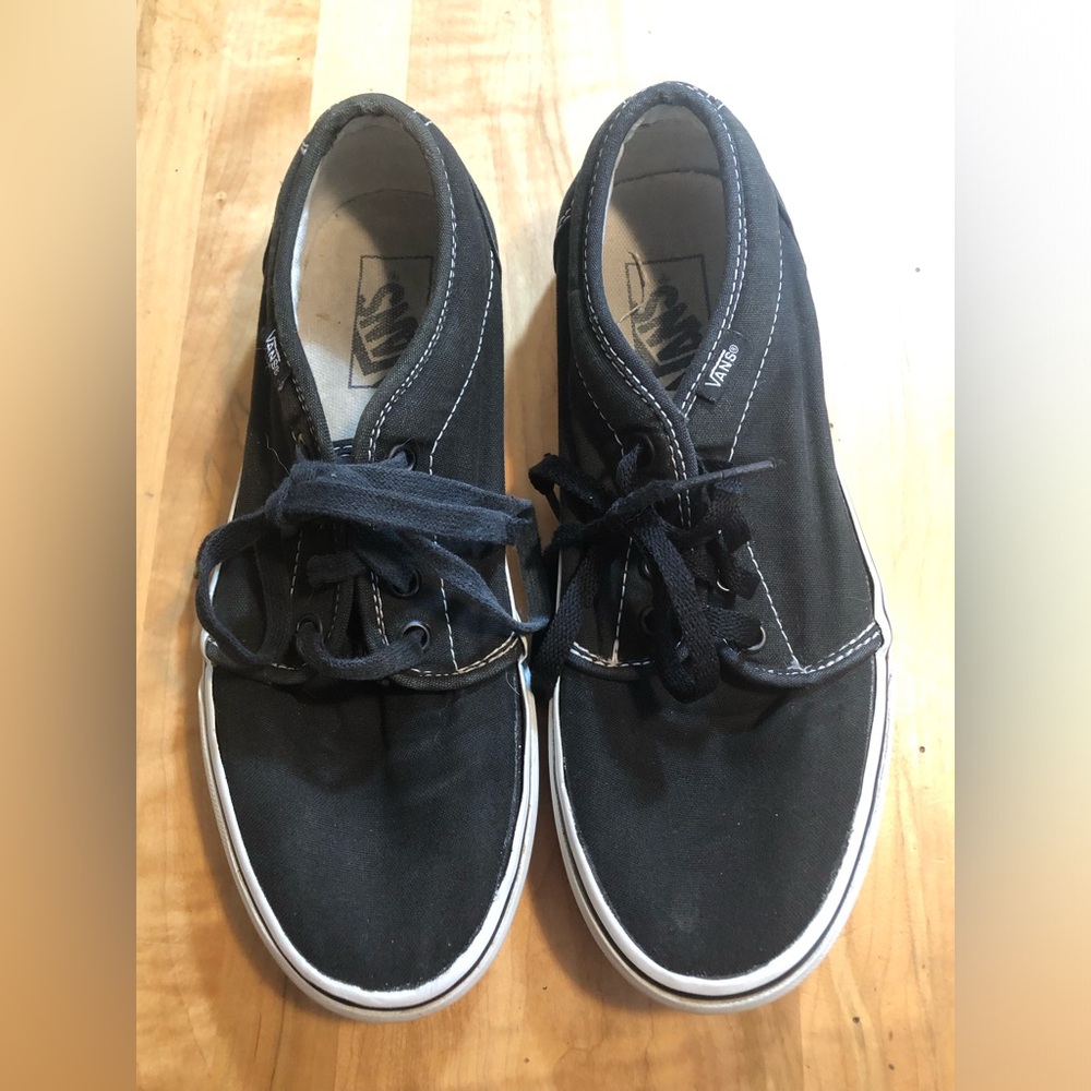 Vans Black and White Women's Sneakers
